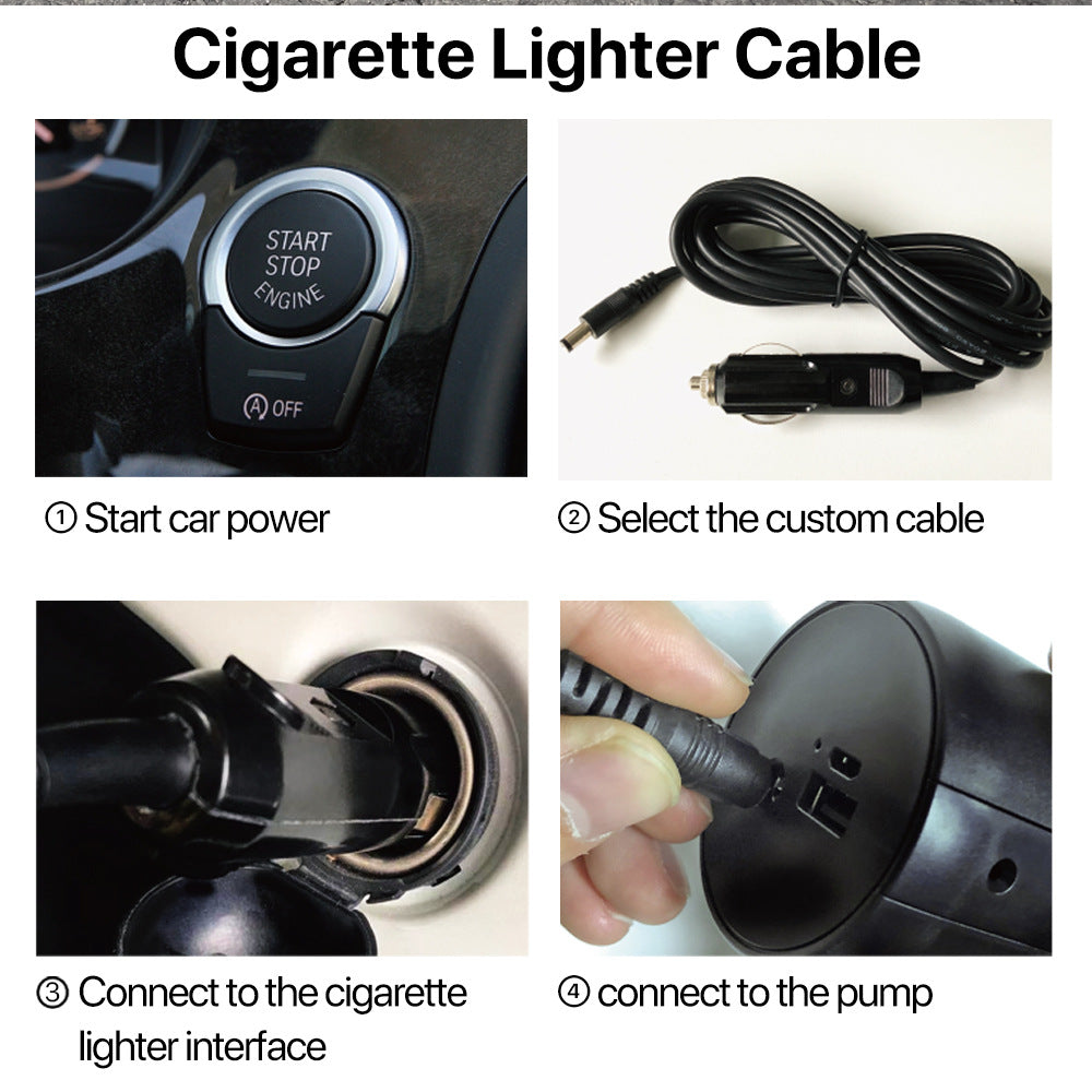 Smart Pump For Manual Tire Inflator