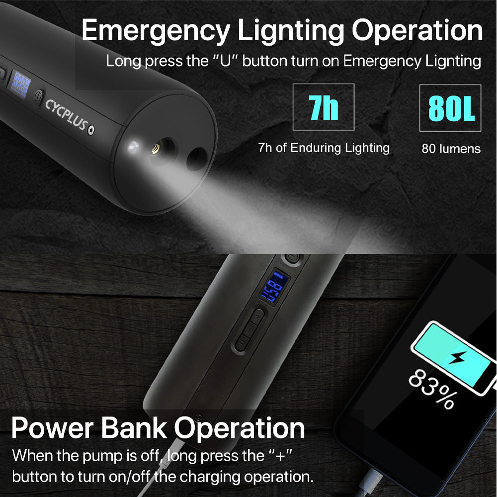 Smart Pump For Manual Tire Inflator